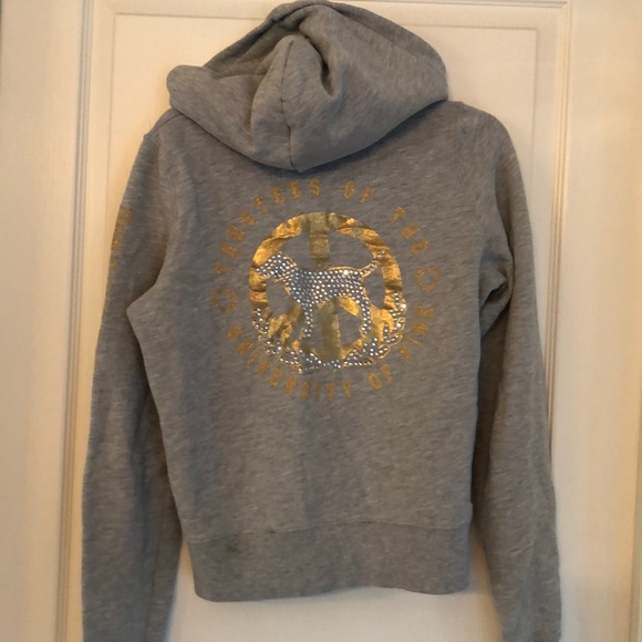 Victoria Secret’s Pink Sweater Hoodie L - Picture 2 of 4